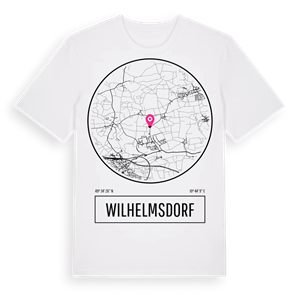 Wilhelmsdorf t-shirt – ekologisk bomull t-shirt från Pinshirt