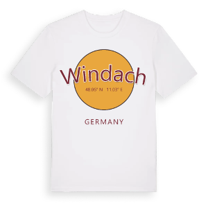 Windach cirkel t-shirt – ekologisk bomull t-shirt från Pinshirt
