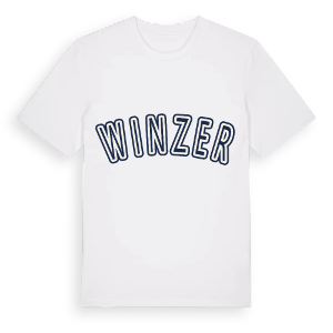 Winzer college t-shirt – ekologisk bomull t-shirt från Pinshirt