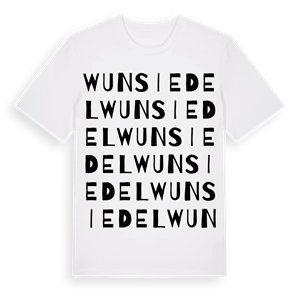 Wunsiedel ordlek t-shirt – ekologisk bomull t-shirt från Pinshirt