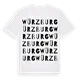 Würzburg ordlek t-shirt