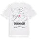 Zapfendorf karta t-shirt
