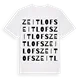 Zeitlofs ordlek t-shirt