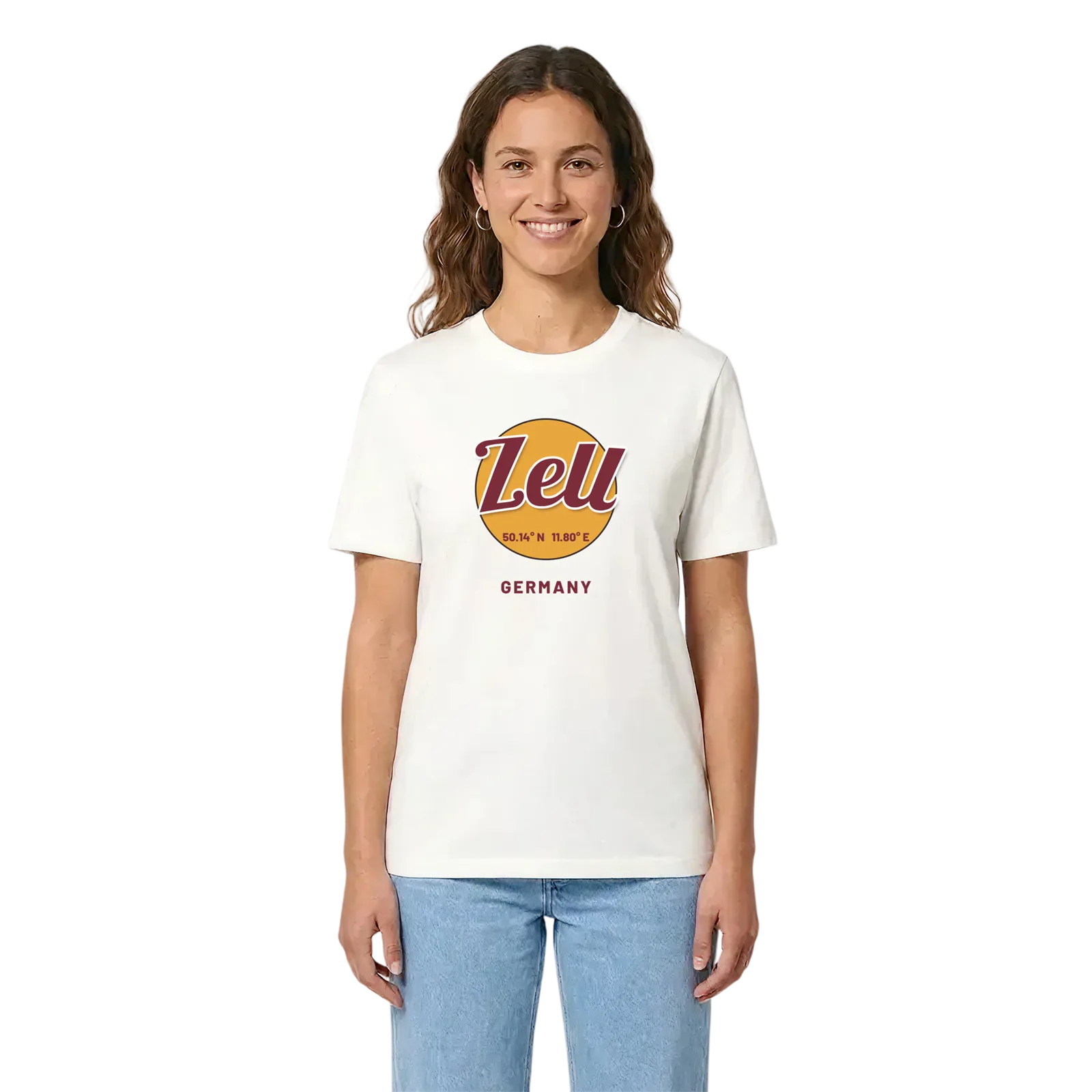Zell cirkel t-shirt – White, i miljö