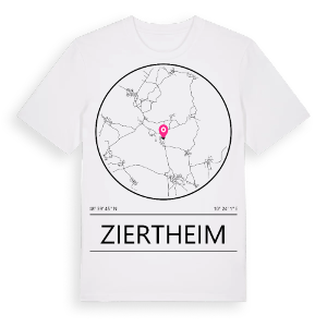 Ziertheim t-shirt – ekologisk bomull t-shirt från Pinshirt