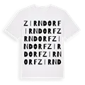 Zirndorf ordlek t-shirt