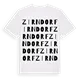 Zirndorf ordlek t-shirt