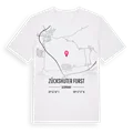 Zückshuter Forst karta t-shirt