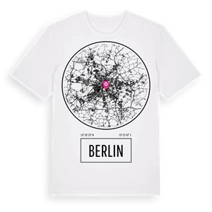 Berlin t-shirt – ekologisk bomull t-shirt från Pinshirt