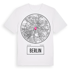 Berlin t-shirt – ekologisk bomull t-shirt från Pinshirt