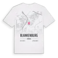 Blankenburg karta t-shirt