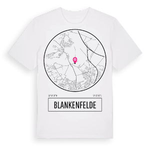 Blankenfelde t-shirt – ekologisk bomull t-shirt från Pinshirt