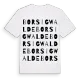 Borsigwalde ordlek t-shirt