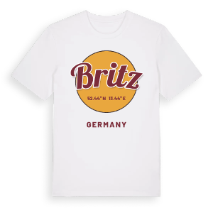 Britz cirkel t-shirt – ekologisk bomull t-shirt från Pinshirt