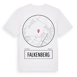 Falkenberg t-shirt – ekologisk bomull t-shirt från Pinshirt