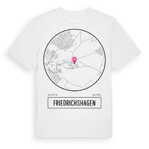 Friedrichshagen t-shirt – ekologisk bomull t-shirt från Pinshirt