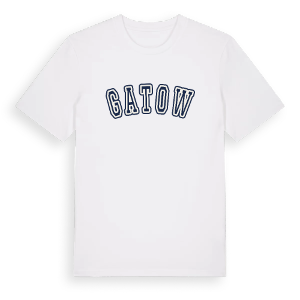 Gatow college t-shirt – ekologisk bomull t-shirt från Pinshirt