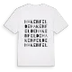Hakenfelde ordlek t-shirt