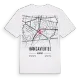 Hansaviertel karta t-shirt