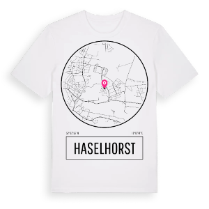 Haselhorst t-shirt – ekologisk bomull t-shirt från Pinshirt