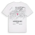 Lichterfelde West karta t-shirt