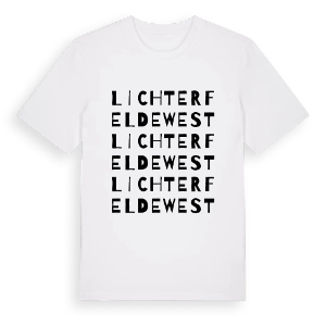 Lichterfelde West ordlek t-shirt – ekologisk bomull t-shirt från Pinshirt