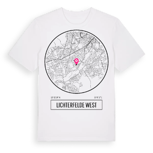 Lichterfelde West t-shirt – ekologisk bomull t-shirt från Pinshirt