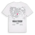 Mahlsdorf karta t-shirt