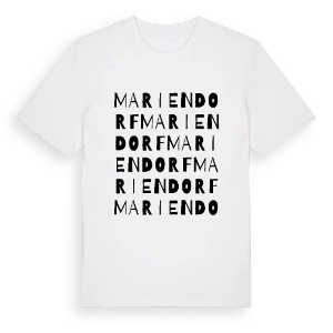 Mariendorf ordlek t-shirt – ekologisk bomull t-shirt från Pinshirt