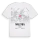 Marzahn karta t-shirt