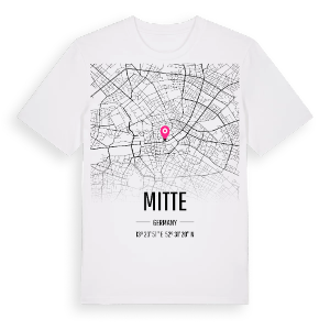 Mitte karta t-shirt – ekologisk bomull t-shirt från Pinshirt