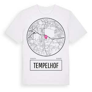 Tempelhof t-shirt – ekologisk bomull t-shirt från Pinshirt