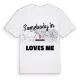 Någon i Wedding älskar mig t-shirt