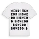 Wedding ordlek t-shirt