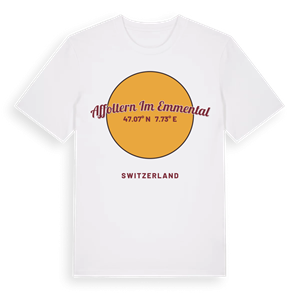 Affoltern im Emmental cirkel t-shirt – ekologisk bomull t-shirt från Pinshirt