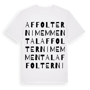 Affoltern im Emmental ordlek t-shirt – ekologisk bomull t-shirt från Pinshirt