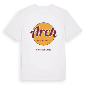 Arch cirkel t-shirt – ekologisk bomull t-shirt från Pinshirt
