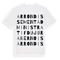 Arrondissement administratif du Jura bernois ordlek t-shirt