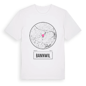 Bannwil t-shirt – ekologisk bomull t-shirt från Pinshirt