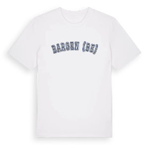 Bargen (BE) college t-shirt – ekologisk bomull t-shirt från Pinshirt