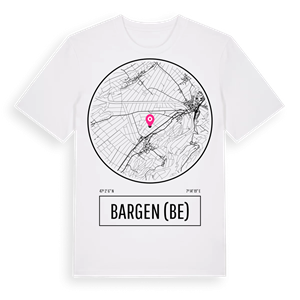 Bargen (BE) t-shirt – ekologisk bomull t-shirt från Pinshirt