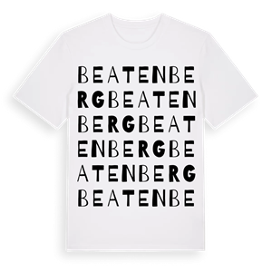 Beatenberg ordlek t-shirt – ekologisk bomull t-shirt från Pinshirt
