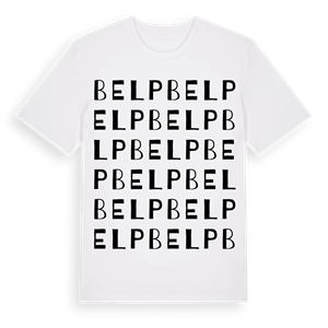 Belp ordlek t-shirt – ekologisk bomull t-shirt från Pinshirt