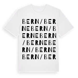 Bern/Berne ordlek t-shirt – ekologisk bomull t-shirt från Pinshirt