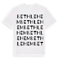 Bethlehem ordlek t-shirt