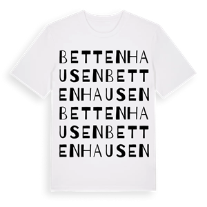 Bettenhausen ordlek t-shirt – ekologisk bomull t-shirt från Pinshirt