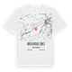 Bielersee (BE) karta t-shirt
