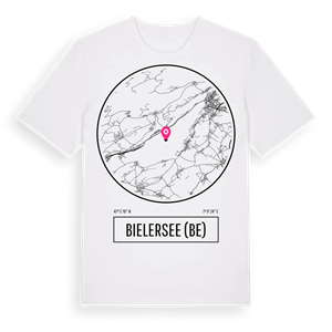 Bielersee (BE) t-shirt – ekologisk bomull t-shirt från Pinshirt