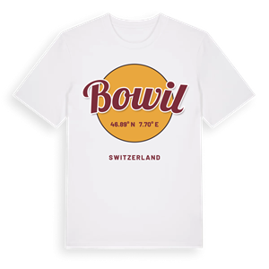 Bowil cirkel t-shirt – ekologisk bomull t-shirt från Pinshirt