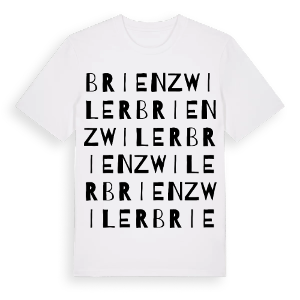 Brienzwiler ordlek t-shirt – ekologisk bomull t-shirt från Pinshirt